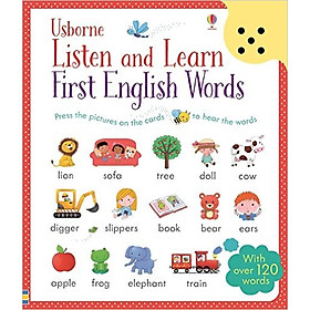 Usborne Listen and Learn First English Words