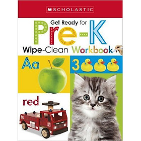 Wipe-Clean Workbooks: Get Ready For Pre-K (Scholastic Early Learners)