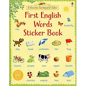 Usborne First Words Sticker Book