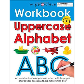 Wipe Clean Workbook Uppercase Alphabet