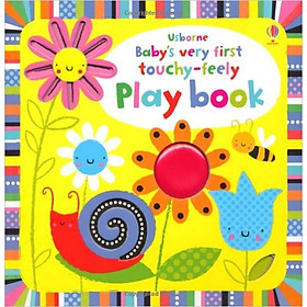 Hình ảnh Review sách Sách tương tác tiếng Anh - Usborne Baby's very first Touchy-feely Play book