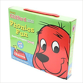 [Hàng thanh lý miễn đổi trả] Sách Clifford Phonics Fun Pack 4