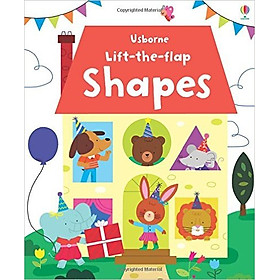 Ảnh bìa Sách tương tác tiếng Anh - Usborne Lift-the-Flap Shapes