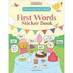 Usborne First Words Sticker Book