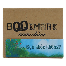 Bookmark Nam Châm Kính Vạn Hoa - Chúc Một Ngày Tốt Lành: Bạn Khỏe Không?