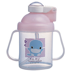 Bình uống nước Kuku KU5321 250ml có tay cầm