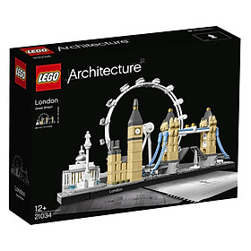 Bộ Lắp Ghép LEGO Architecture Thành Phố London 21034 (468 Mảnh Ghép)