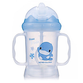 Bình tập uống kuku có tay cầm ku5462 - 220ml