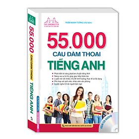 Download sách 55.000 Câu Đàm Thoại Tiếng Anh (Kèm CD) - Tái Bản