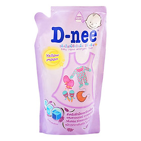 Dung Dịch Giặt Quần Áo Cho Bé D-Nee - Túi 600ml (Tím)