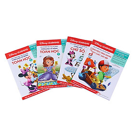 Nơi bán Combo Disney Learning - Kỹ Năng Toán Học 1 (4-5 Tuổi - Bộ 4 Quyển) - Giá Từ -1đ