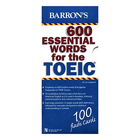 Nơi bán Hộp Flash Cards - 600 Essential Words For The TOEIC - Giá Từ -1đ