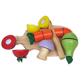 Đồ Chơi Gỗ Winwintoys - Bộ 5 Loại Trái Cây 60032