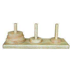 Xếp hình tháp gỗ Winwintoys 60451