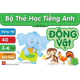 Bộ Thẻ Học Thông Minh - Động Vật (2016)