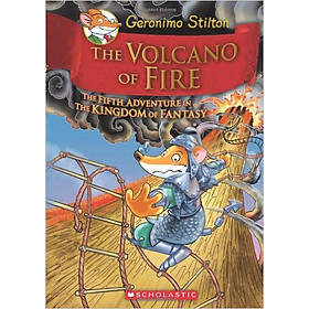 Geronimo Stilton And The Kingdom Of Fantasy 5: The Volcano Of Fire (HC) - Hardcover