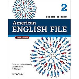 American English File (2 Ed.) 2: Student Book With Oxford Online Skills Program - Paperback