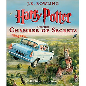 Harry Potter Part 2: Harry Potter And The Chamber Of Secrets (Paperback) Illustrated Edition (Harry Potter và Phòng chứa bí mật) (English Book)