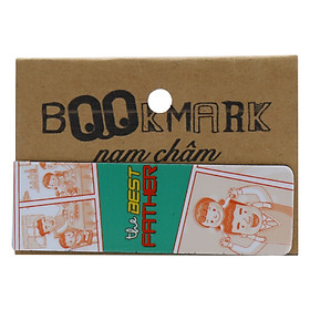 Nơi bán Bookmark Nam Châm Kính Vạn Hoa - The Best Father - Giá Từ -1đ