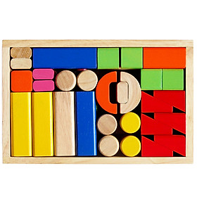 Đồ Chơi gỗ Winwintoys 66152 - Bộ Xếp hình Lâu Đài