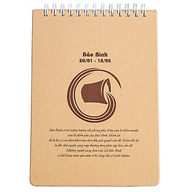 Sổ Tay Vivaone 12 Cung Hoàng Đạo - Bảo Bình