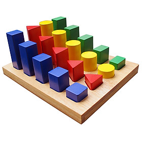 Bộ Hình Học Cao Thấp Winwintoys 67042