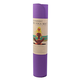 Thảm Yoga TPE 2 Lớp Tiến Sport (6mm) - Màu Ngẫu Nhiên - Tặng Kèm Túi Đựng