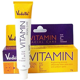 Gel Dưỡng Da Chăm Sóc Da Sau Mụn Vedette - 12GR