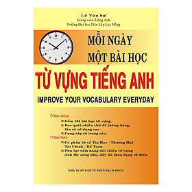 Mỗi Ngày Một Bài Học Từ Vựng Tiếng Anh