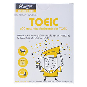 Hộp Blueup TOEIC 600 Essential Flashcards For Toeic Trọn Bộ 