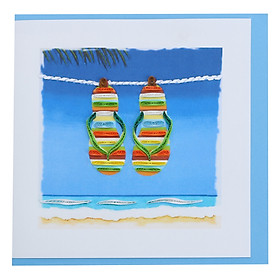 Thiệp Giấy Xoắn Việt Net - Traffic 15x15 VN2NN1150HONN