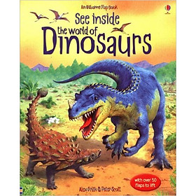 Hình ảnh sách Sách tương tác tiếng Anh - Usborne See Inside the World of Dinosaurs