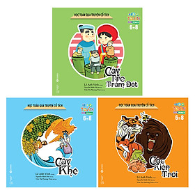 Bộ Sách Học Toán Qua Truyện Cổ Tích (Trọn Bộ 3 Cuốn)