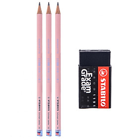 Combo Stabilo  PC421-2B X3 + ER191E - PC421B-C3