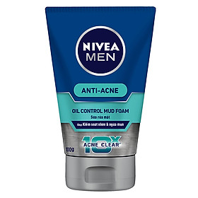 Sữa Rửa Mặt Khoáng Chất Bùn Nam Kiểm Soát Chất Nhờn & Ngừa Mụn Nivea 83941 (50g)