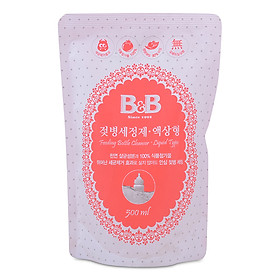Nước Rửa Bình Sữa B&B - Túi 500ml