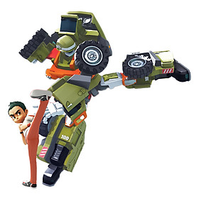 Đồ Chơi Lắp Ráp Young Toys - Adventure Tobot Taekwon K (Xanh Lá)
