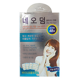 Miếng Dán Hỗ trợ Trị Mụn Neoderm UT Spot Hộp 48 Miếng