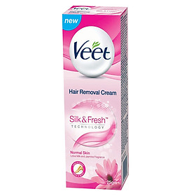 Kem Tẩy Lông Dành Cho Da Thường VEET Silk &...