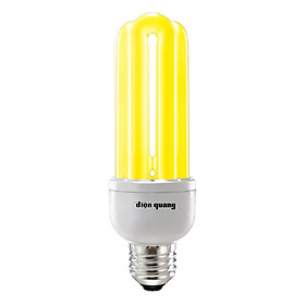 Bóng Đèn Compact Điện Quang ĐQ-CFL-3U-T4-14W-WW-E27 - Ánh Sáng Vàng