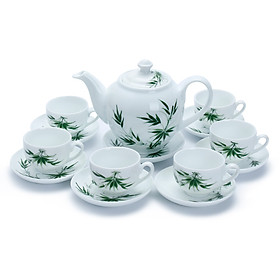Mua Bộ Bình Trà Trúc Gốm Sứ Bát Tràng T548-H