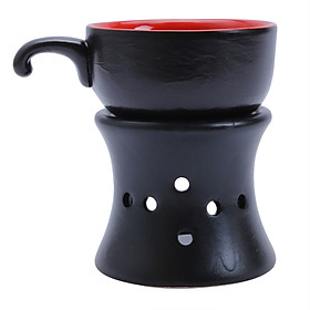 Bộ Quà Tặng Tách Coffee Quai Móc Đỏ - P01D