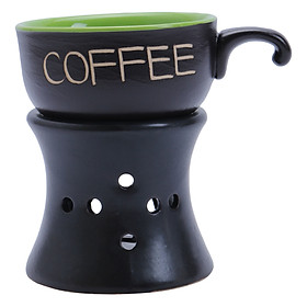 Bộ Quà Tặng Tách Coffee Quai Móc Xanh - P01X