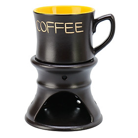 Bộ Quà Tặng Tách Coffee Kèm Chân Đốt Vàng - P02V