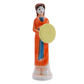 Tượng Lưu Niệm - Cô Gái Miền Bắc - A252