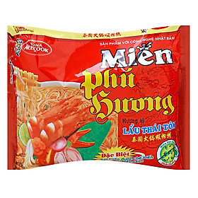 Thùng 24 Gói Miến Phú Hương Hương Vị Lẩu Thái Tôm Acecook