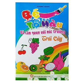 Bé Tô Màu & Làm Quen Môi Trường - Trái Cây