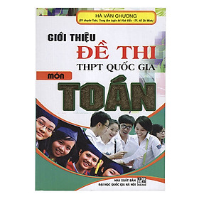 Giới Thiệu Đề Thi THPT Quốc Gia Môn Toán