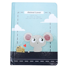 Sổ Vivaone Bìa Cứng 10*14 - Chuột - Animal Lover