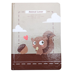 Sổ Vivaone Bìa Cứng 10*14 - Sóc - Animal Lover